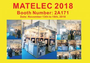 MATELEC 2018 Booth Number: 2A171